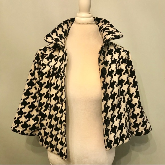 STUDIO Petite JPR 3/4 Sleeve Houndstooth Jacket - Picture 2 of 9